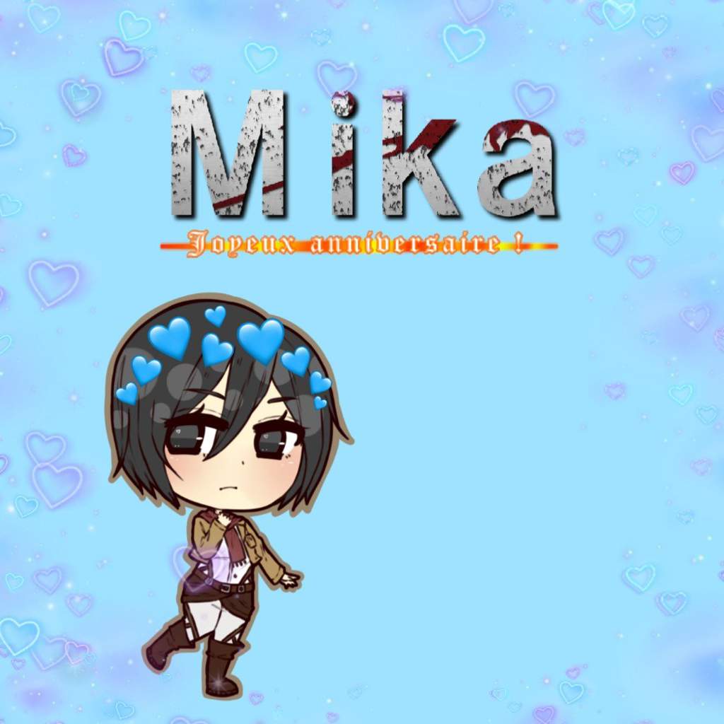 Joyeux Anniversaire Mika Attaque Des Titans Francais Amino