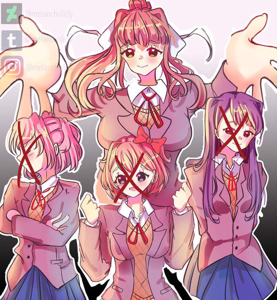 DDLC Poster | Doki Doki Literature Club! Amino