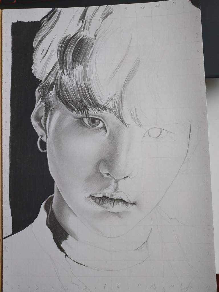 Yoongi - pencil drawing | ARMY's Amino