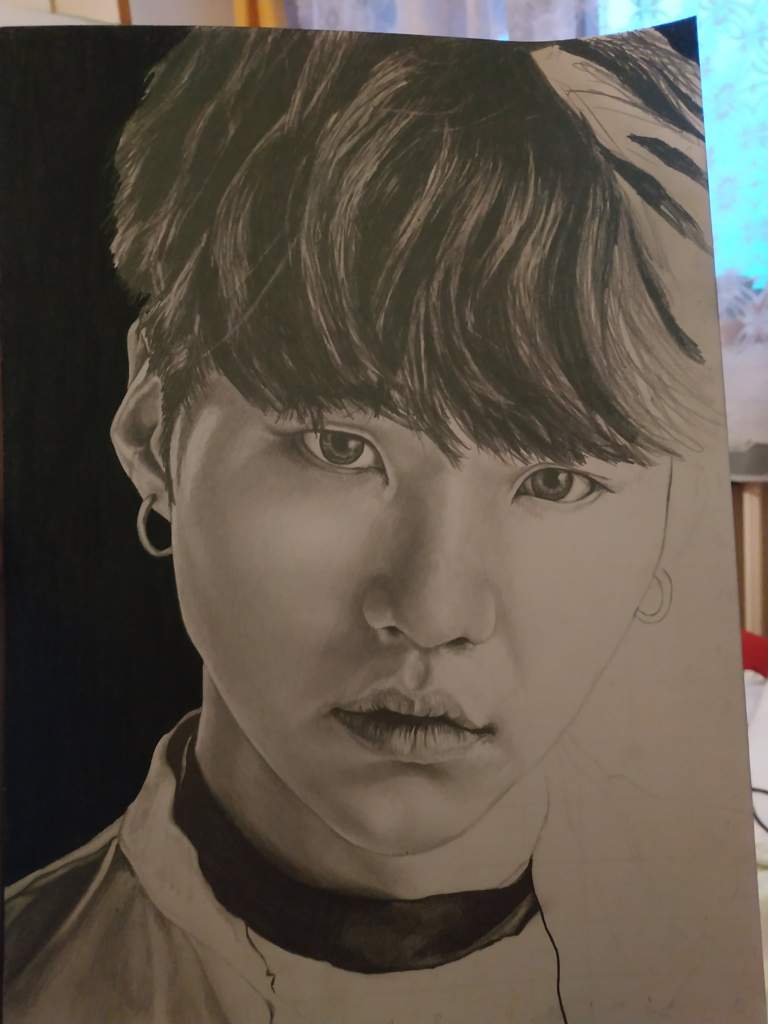 Yoongi - pencil drawing | ARMY's Amino