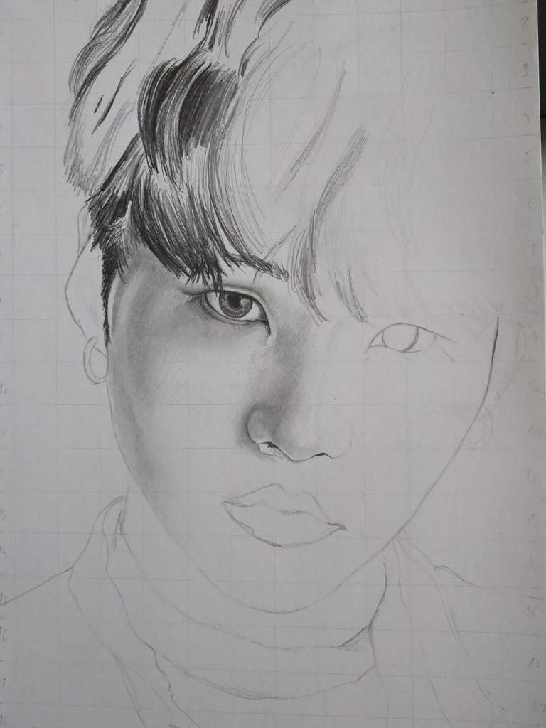 Yoongi - pencil drawing | ARMY's Amino