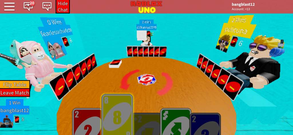 Me Playing Roblox Uno Roblox Amino - how to win in roblox uno