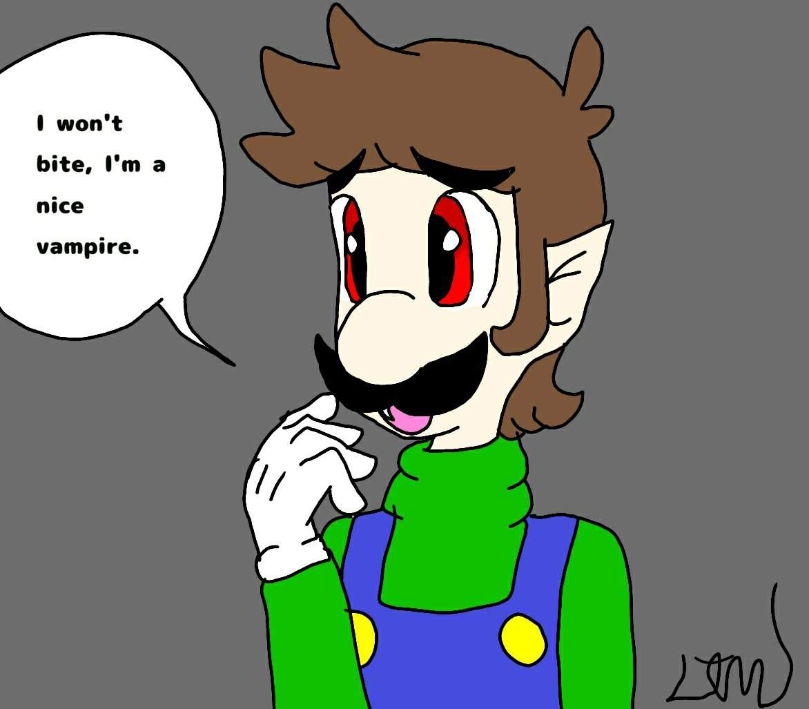 Vampire Luigi pt 3 | Mario Amino