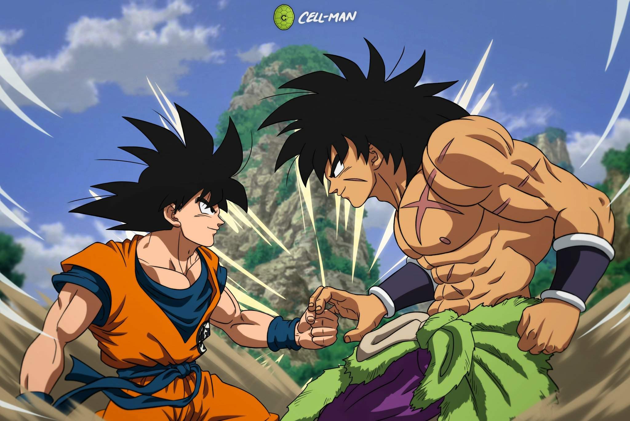Goku vs Broly imágenes épicas!!! | DRAGON BALL ESPAÑOL Amino