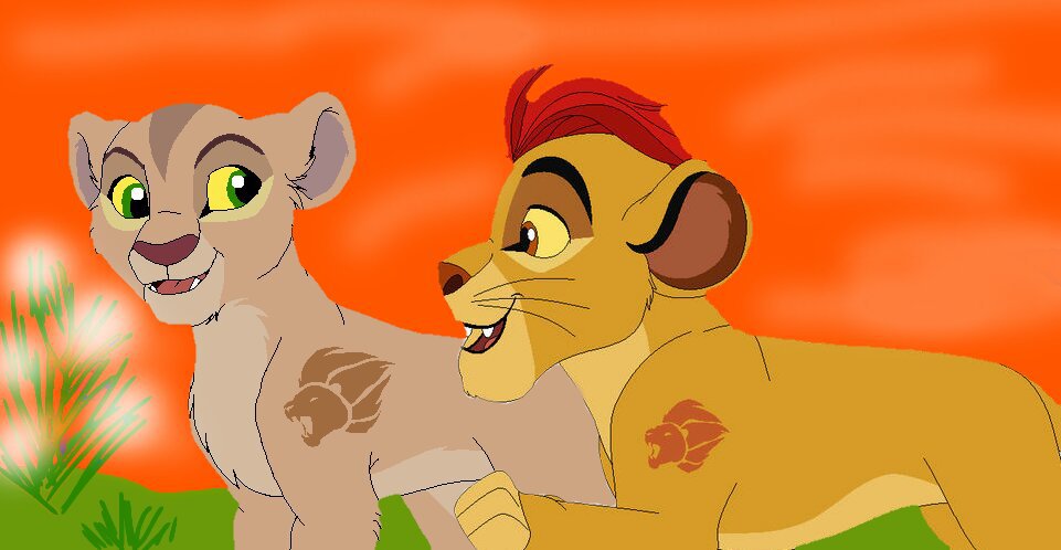 Kion:Angelika you are the new member of the Lion Guard! | 🦁The Lion ...