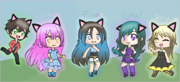 Itsfunneh and the krew gacha edit! :3 | Gacha-Life Amino