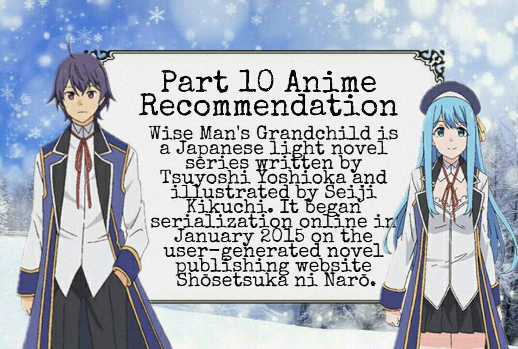 Part 10 Anime Recommendation | Anime Amino