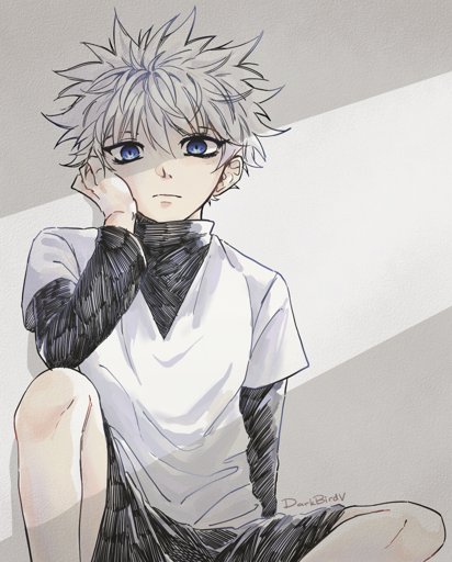 Very ugly colouring of Killua;w; | Hunter x Hunter Amino