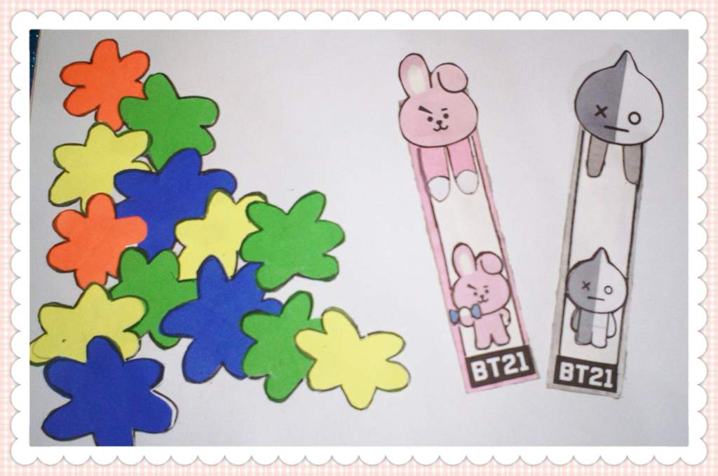 bt21 diy bookmark armys amino