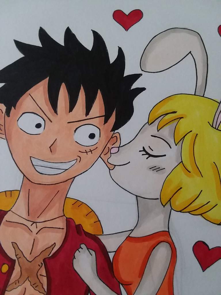 Luffy and Carrot fanart One Piece Amino