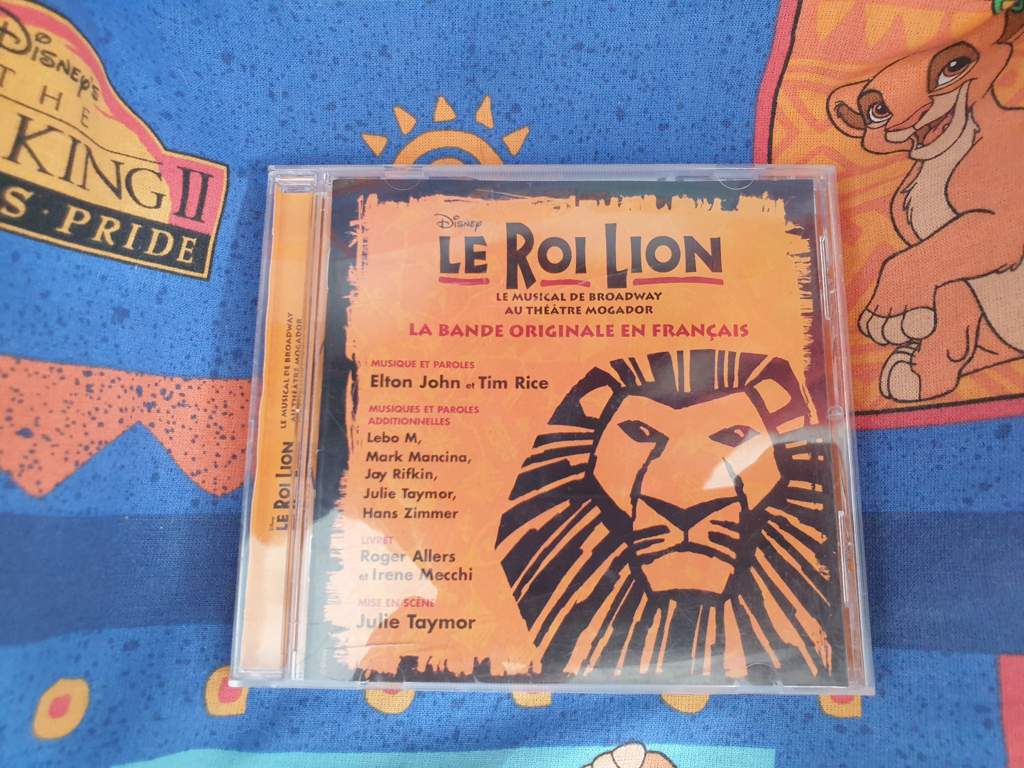 lion king musical merch