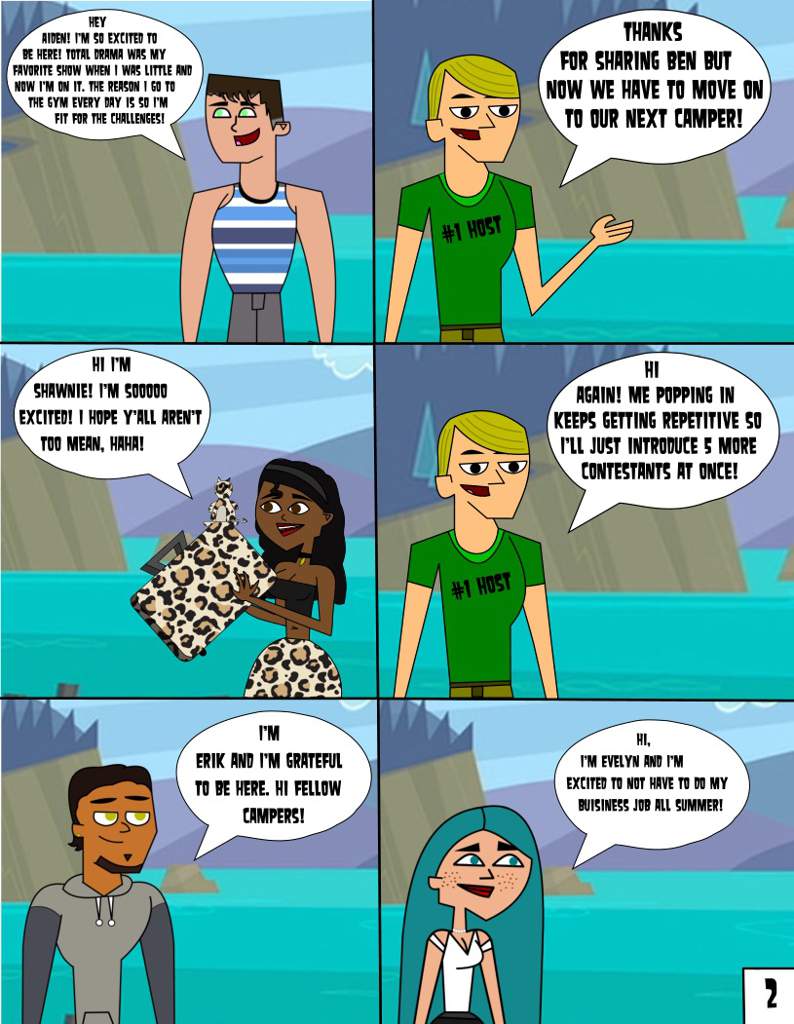 Total Drama Comic 1x1x2 | Total Drama Official Amino