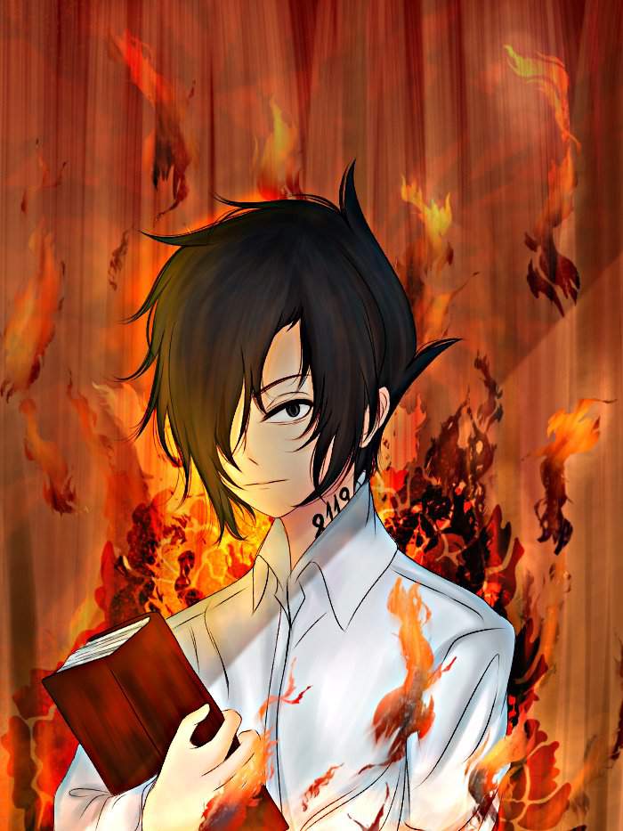 Fire Bøi doodle | The Promised Neverland Amino