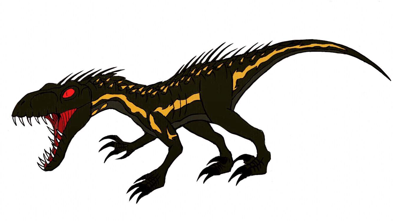 Indoraptor drawing | Jurassic Park Amino