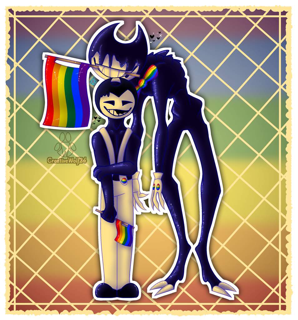 Pride Month 2019 BATIM <b>Bendy</b> and the Ink Machine Amino.