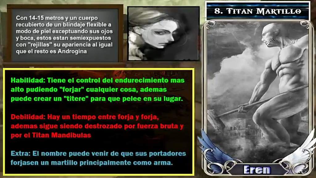 Los 9 Poderes Titanes Shingeki No Kyojin Attack On Titan Amino 2787