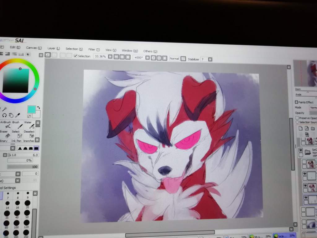 Lycanroc midnight form 💕 | Pokémon Amino