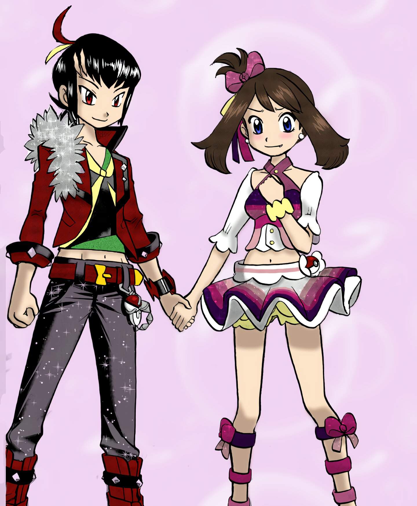 Contest outfits | Pokémon Adventures Amino