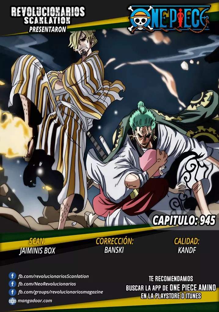 Capitulo 945 Wiki One Piece Amino