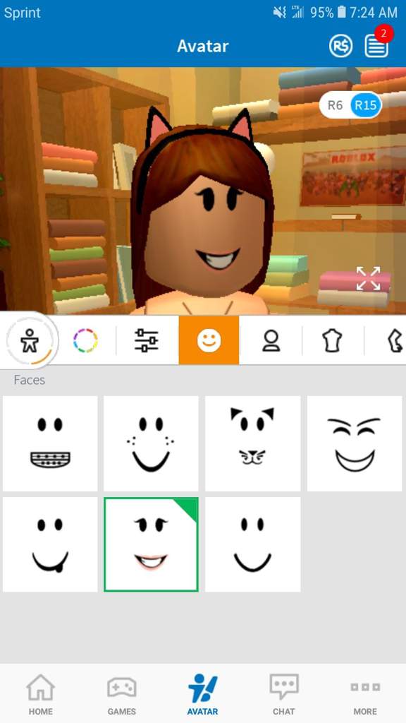 New Roblox Character Roblox Amino - female roblox character face