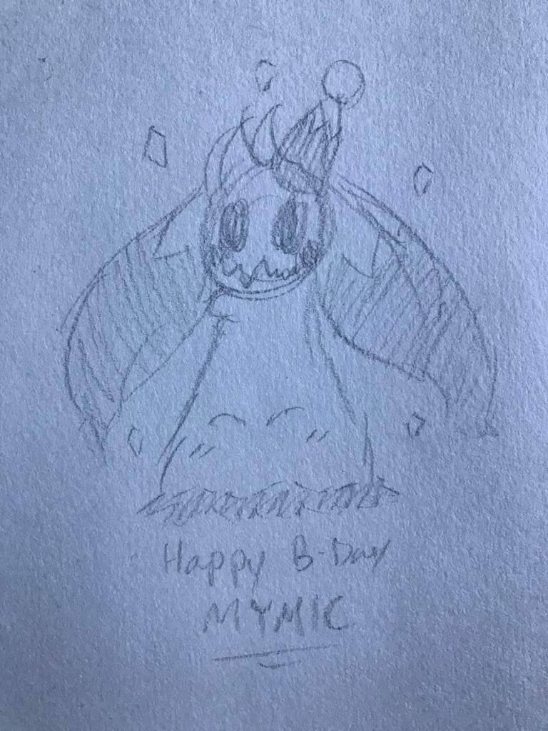 Happy Birthday Mymic Pokemon Art Drawing Amino Amino