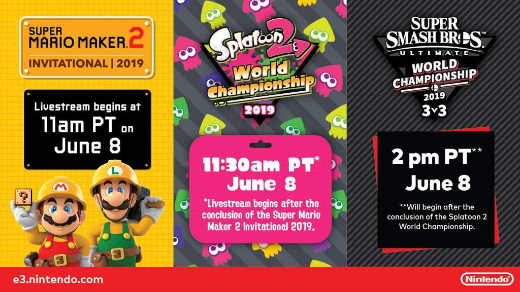 Where to watch the Splatoon 2 World Championship 2019. | Splatoon2》 Amino