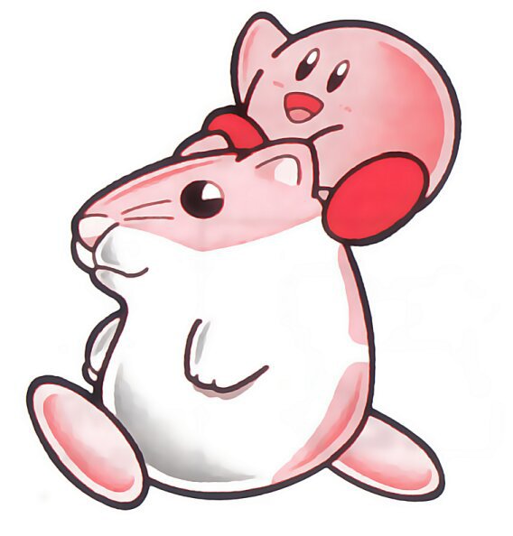 kirby hamster plush