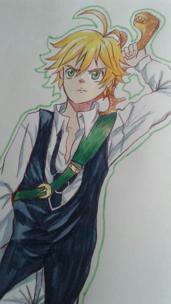 🔱 Meliodas Drawing 🔱 | Seven Deadly Sins Amino