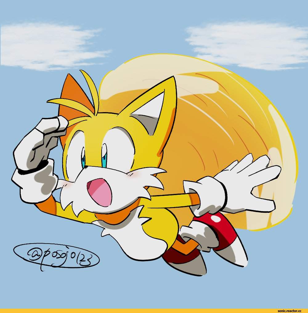 Аrt:Tails and Zooey.