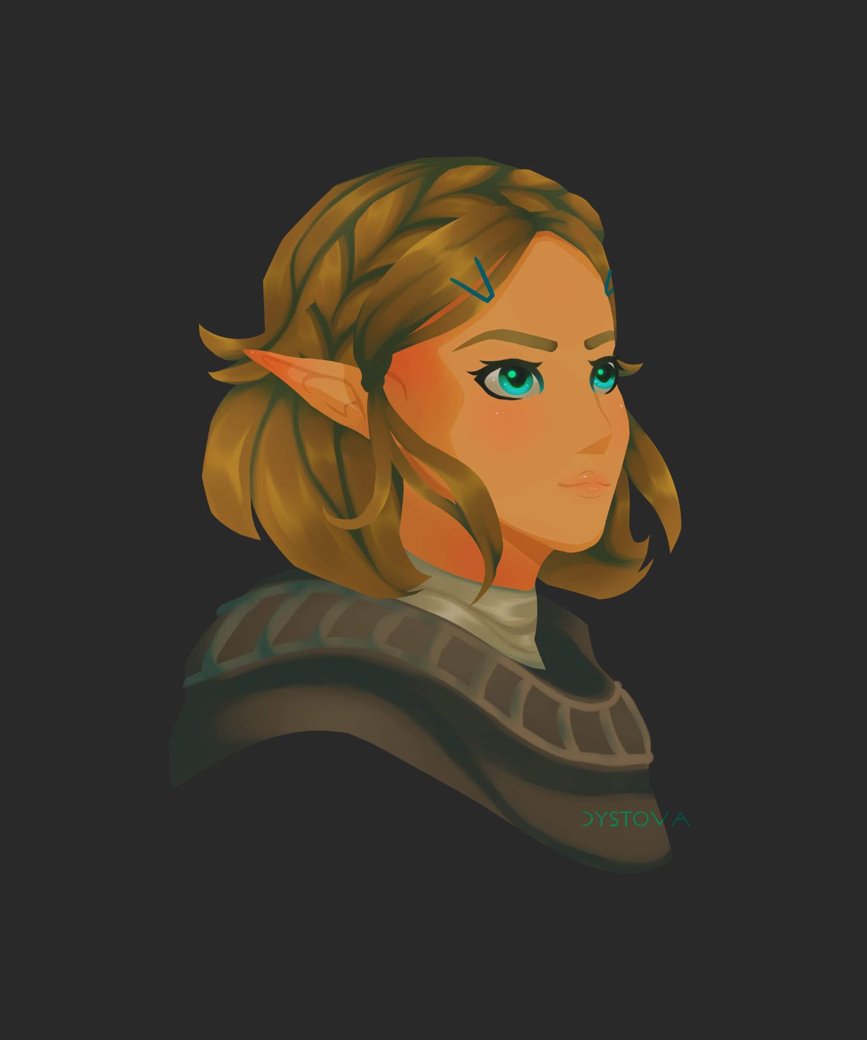 Zelda with short hair | Nintendo Amino