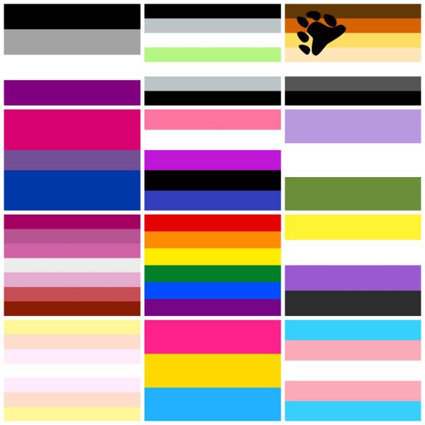 Pride color pallette challenge(closed) | Yandere Simulator Amino