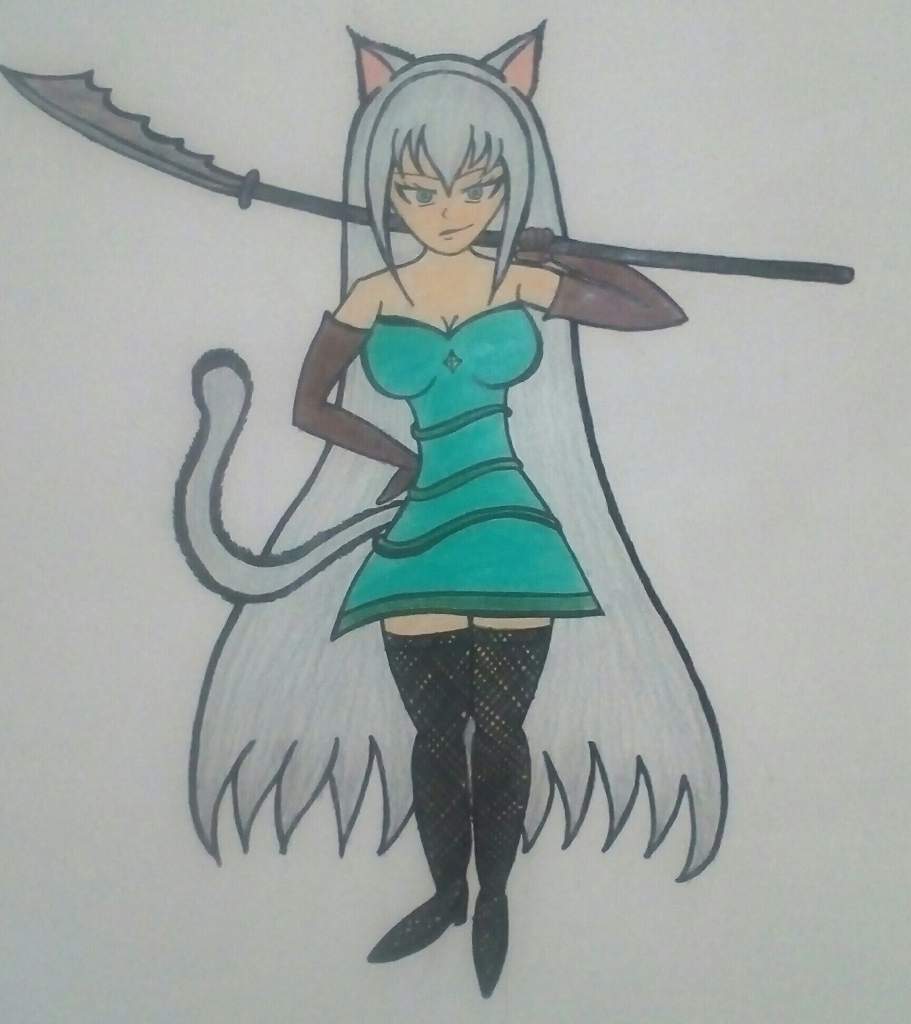 My Mink Oc Clair's Sulong form | One Piece Amino