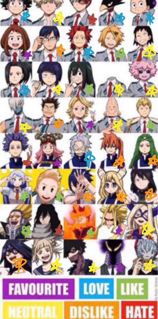 My Hero Academia Characters Names Hero Academia Characters List