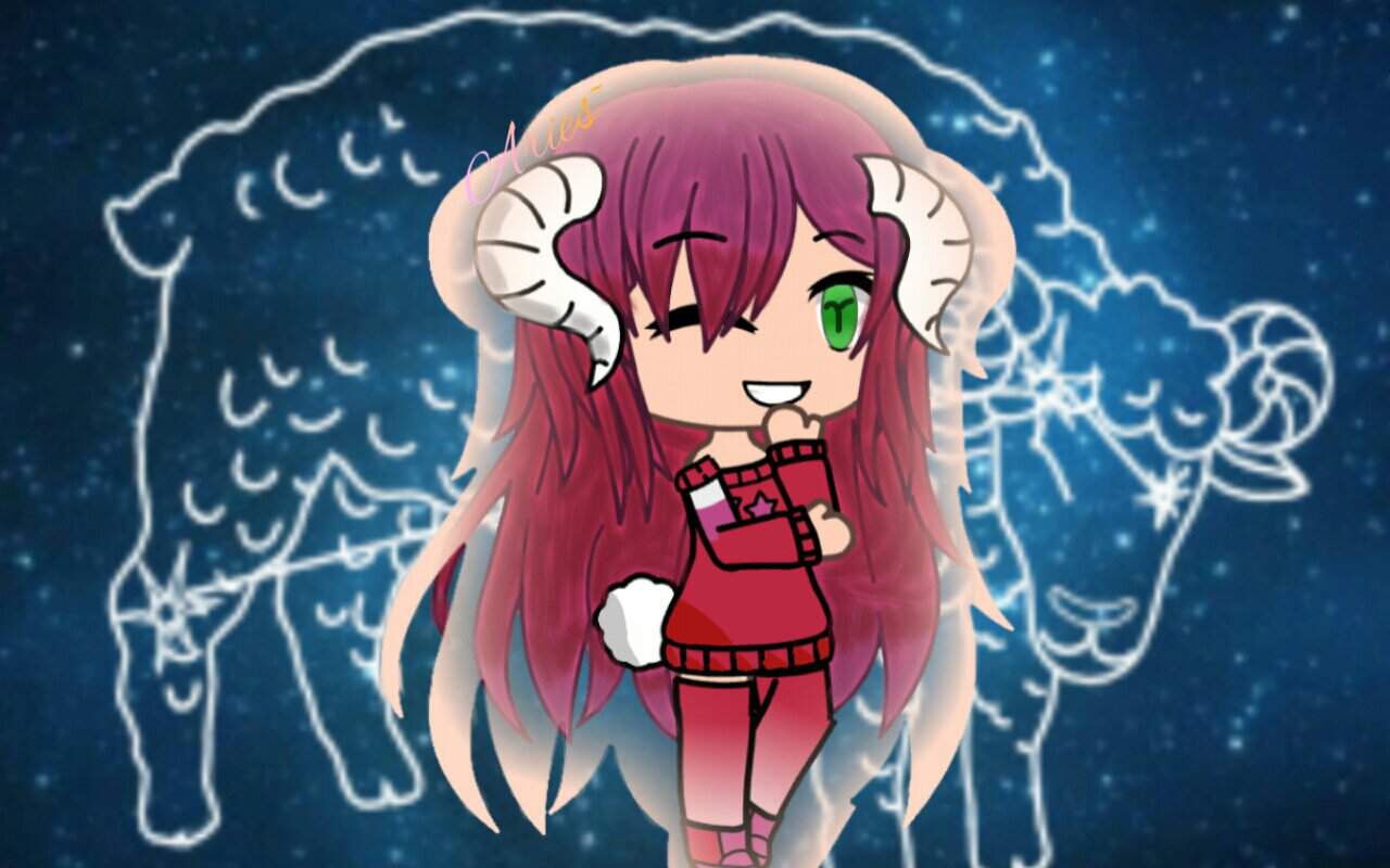 Making all the zodiac signs as Gacha life characters ~ Edit 1 ~ Aries ...