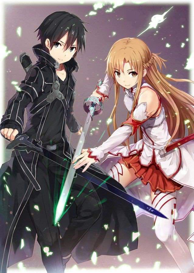 Kirito x Asuna Tribute ⚔️Sword Art Online ⚔️ Amino