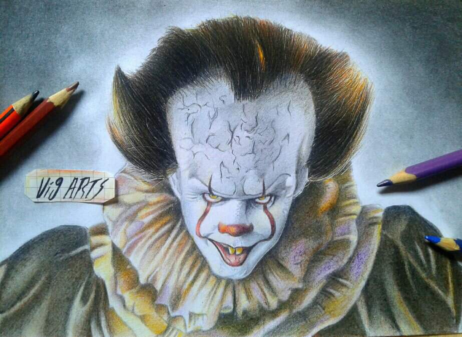 🎇Dibujo de it(pennywise)🎇 | DibujArte Amino