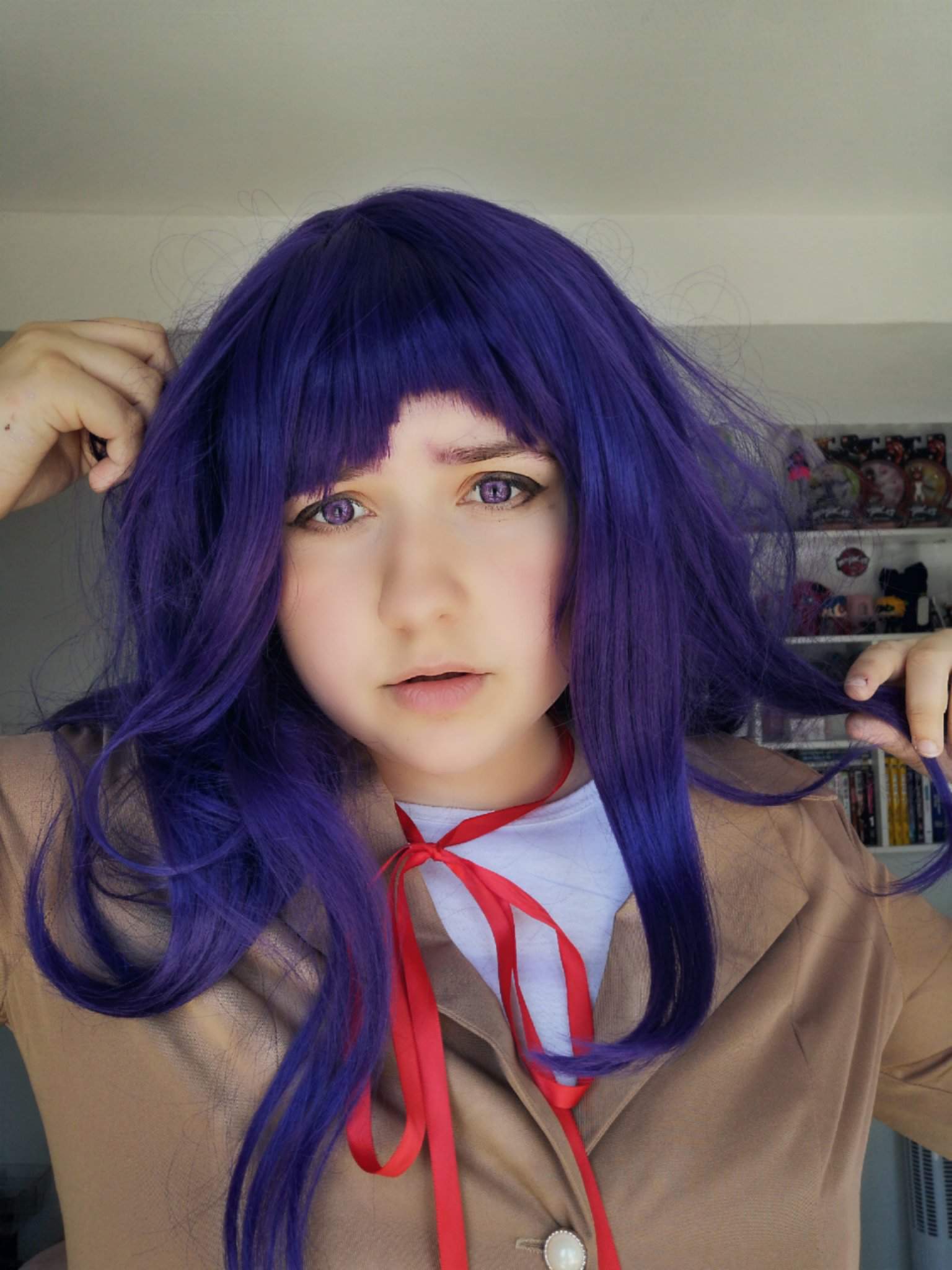 Mikan - Danganronpa improvisé (,,๏ ⋏ ๏,,) | Cosplay Nord/Lille Amino