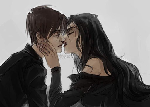 Woman otngagged anime couple