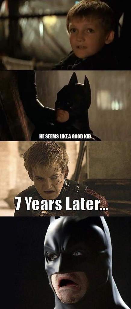 That moment u remember Jack Gleeson was in batman when he was little before  playing Joffrey | Thrones Amino