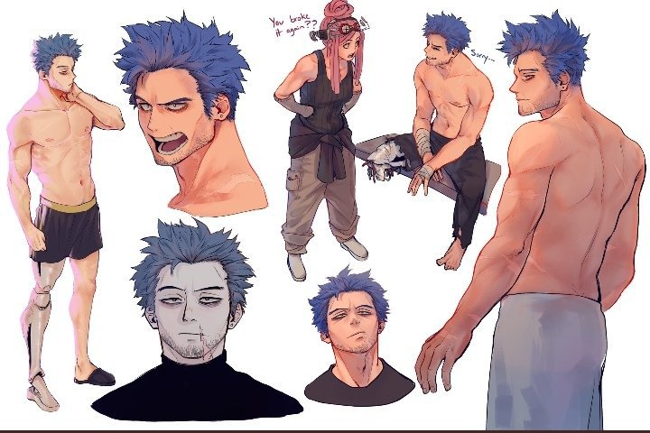 Older Shinsou Designs - by KEIID | My Hero Academia Amino