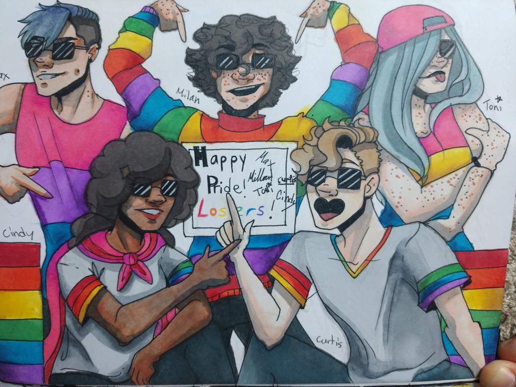 Happy Pride+ my pride drawing | LGBT+ Amino