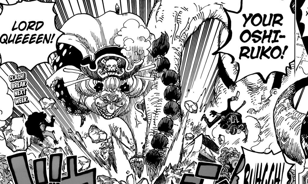 Big Mom Vs Queen Manga Spoiler Beware One Piece Amino