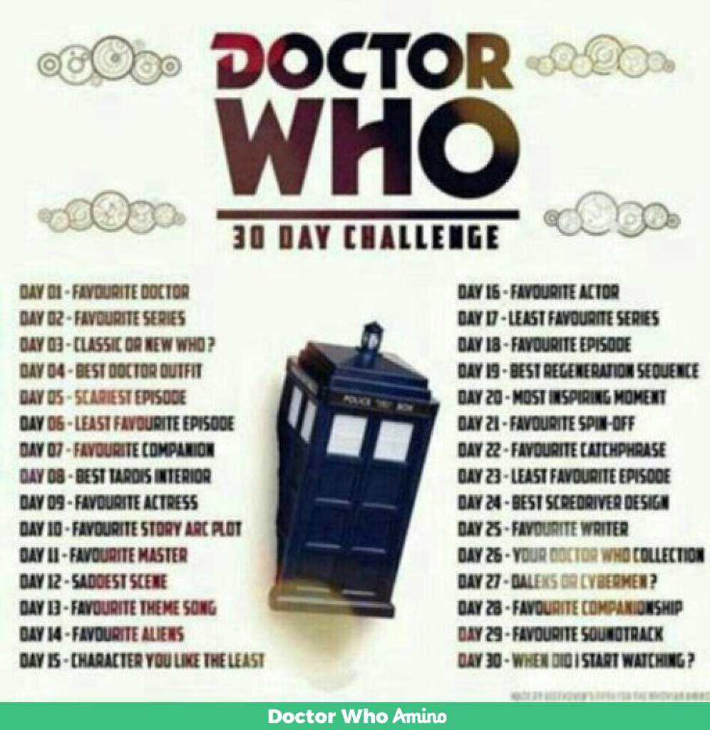 Doctor Who 30 Day Challenge Day 3 Doctor Who Amino