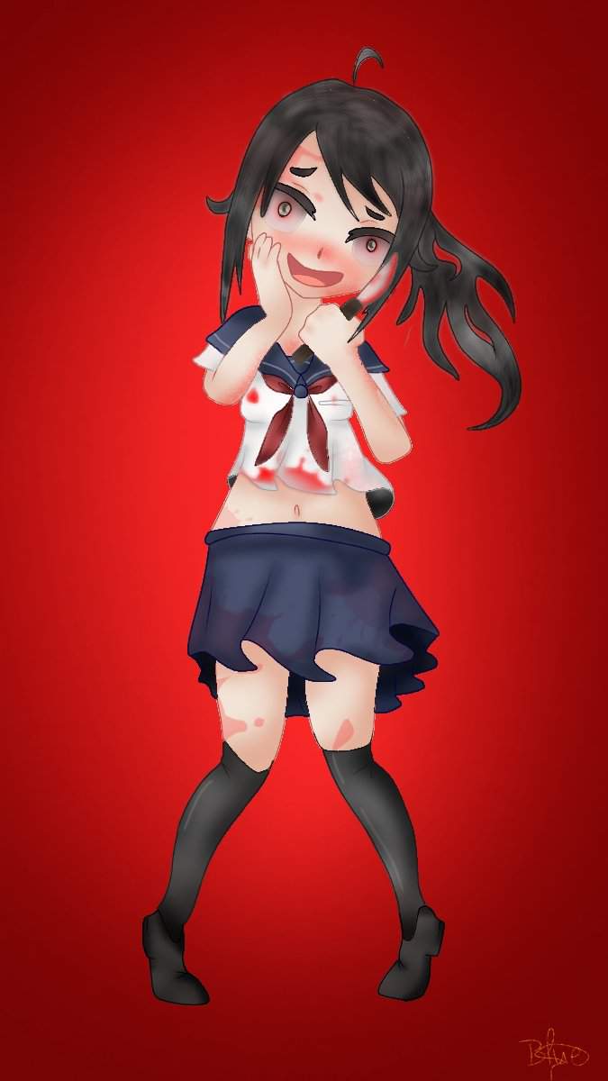 Ayano Aishi - Yandere Simulator 😈 | Dessins Kawaii Amino