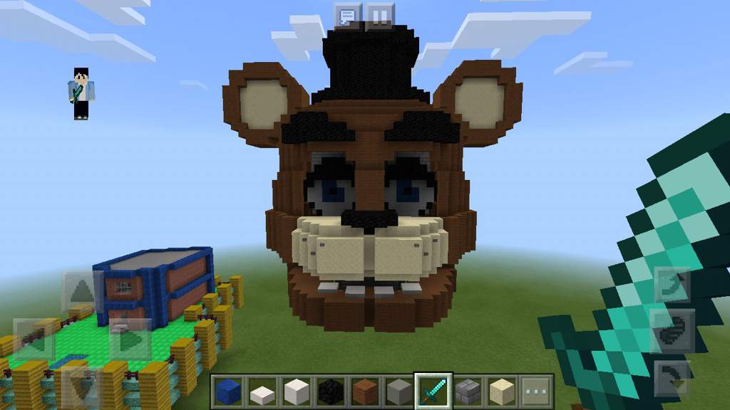 freddy fazbear minecraft skin