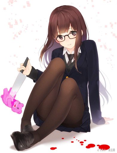 Schoolgirl glasses pegging tattoo