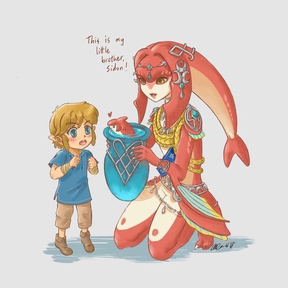 Fan Art De Mipha•° Zelda Amino En Español Amino 3977