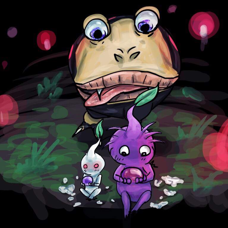 Snack Time (Artwork) | Pikmin Amino