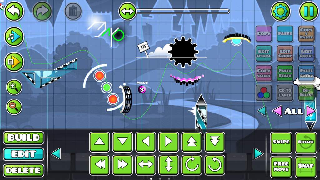 как сделать игру geometry dash