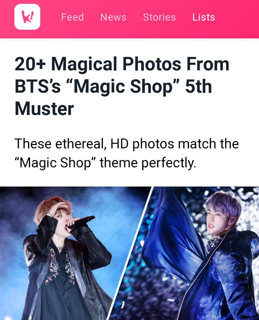 Ethereal Photos From Bts 5th Muster Magic Shop Bts Amino